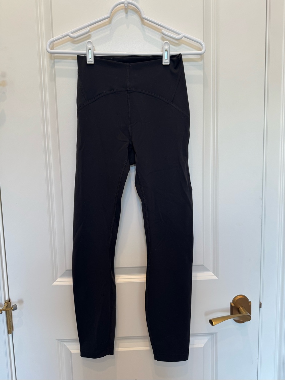Set of TWO Lululemon Leggings - Black and Brown